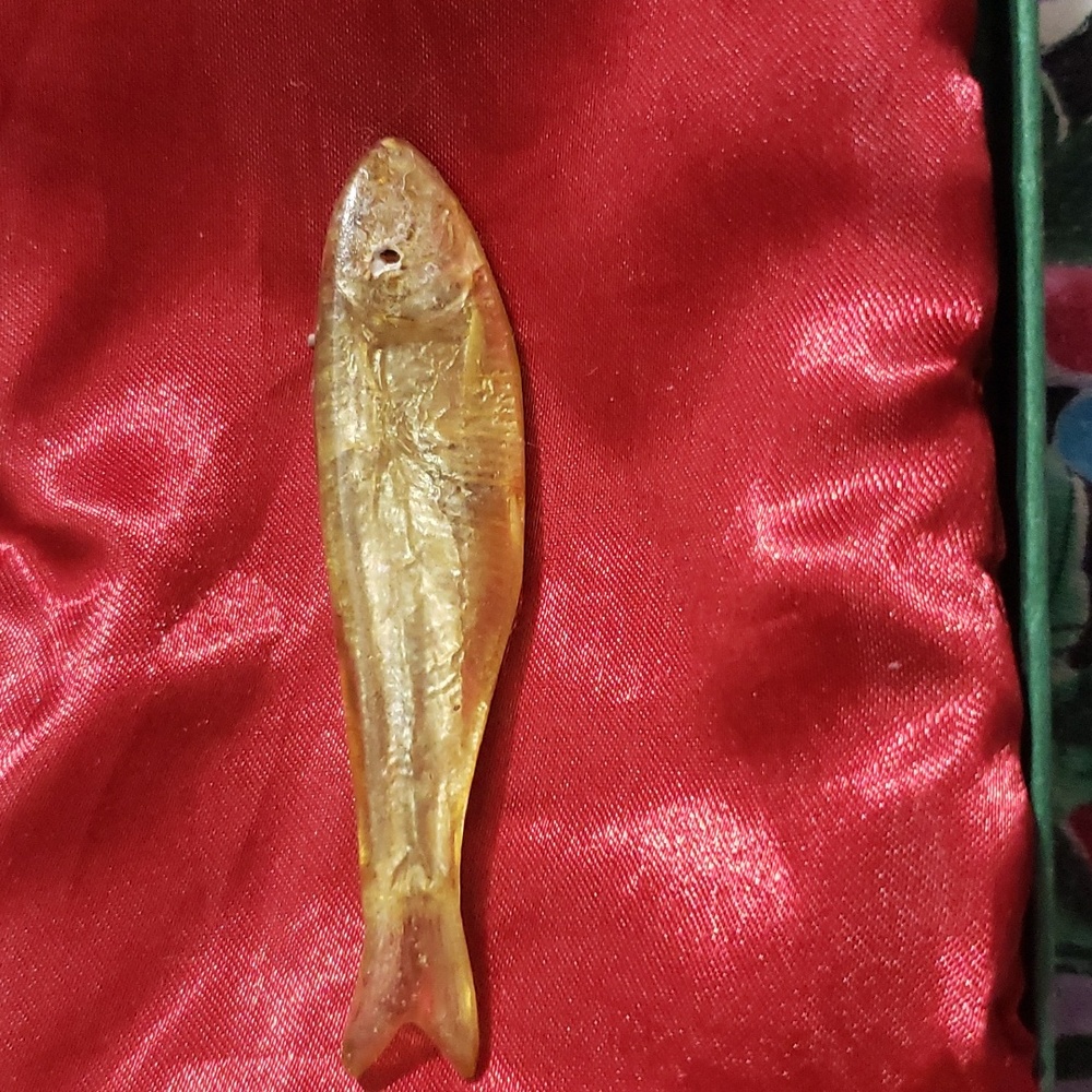 Vintage fish brooch